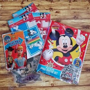 Disney Mickey Mouse Mega Activity Set Coloring Toy Story Goofy Roadster Racers
